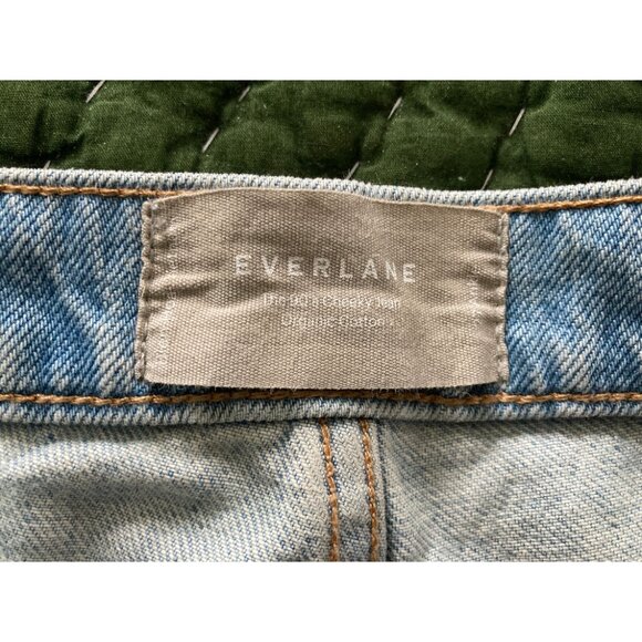 Everlane 90s Cheeky Patchwork Jeans size 27 NWOT - Picture 4 of 4